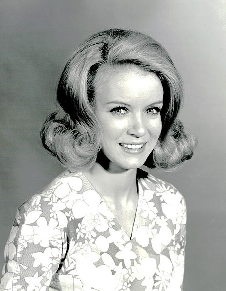 Donna Mills as Laura Donnelly Elliott in 1967