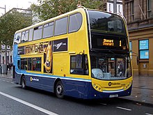 A Dublin Bus Volvo B9TL Enviro400 in Dublin, Ireland Dublin Bus, Volvo B9TL Alexander Dennis Enviro400 (07-D-30001) (8203457462).jpg