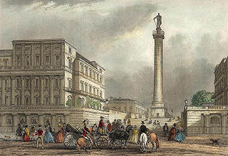 Duke of York Column Monument in London