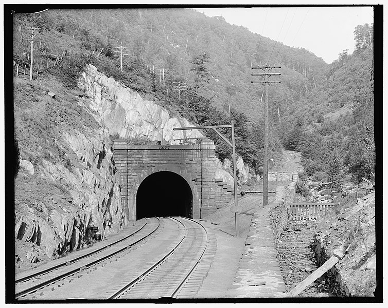 File:East portal of Hoosac Tunnel, circa 1908.jpg