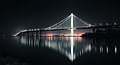 * Nomination Eastern span of the San Francisco Oakland Bay Bridge at night as seen from Treasure Island. --Dllu 06:21, 1 May 2022 (UTC) * Promotion  Support Good quality. --Tagooty 08:14, 1 May 2022 (UTC)