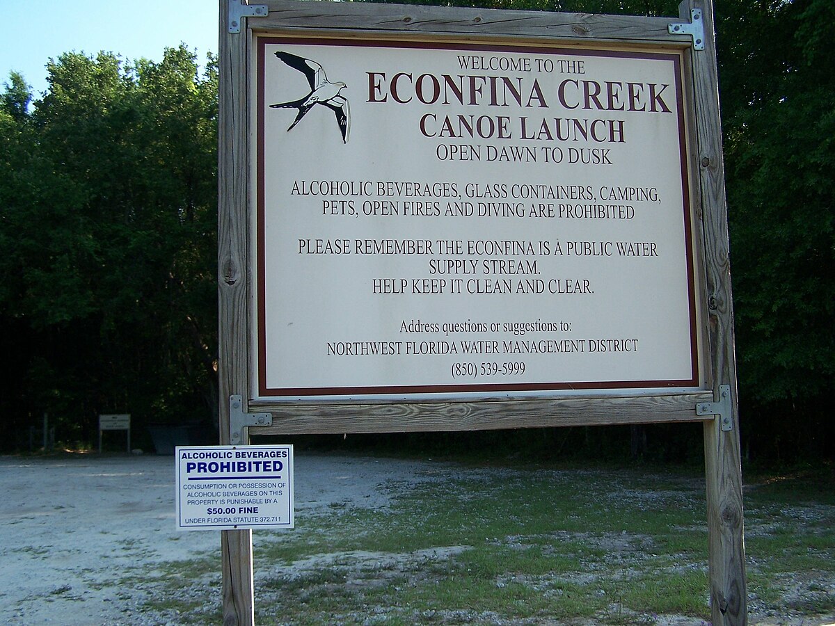 Econfina Creek - Wikipedia