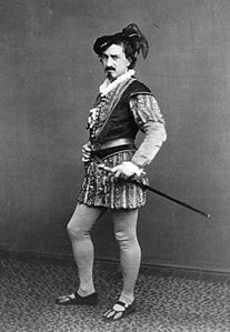 Edwin Booth u ulozi Jaga, oko 1870.