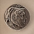 Egypt - king Ptolemaios I - 323-305 BC - silver tetradrachm - head of Alexander III - München SMAEK