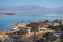 Ein Bokek resort on the shore of the Dead Sea Ein Bokek - Dead Sea2.jpg