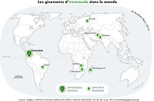 Émeraude: Historique de la description et appellations, Caractéristiques physico-chimiques, Croissance des minéraux