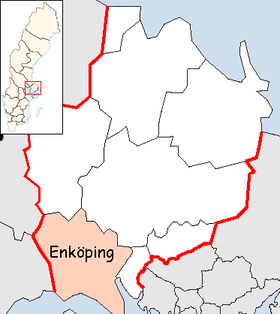 Localisation de Enköping