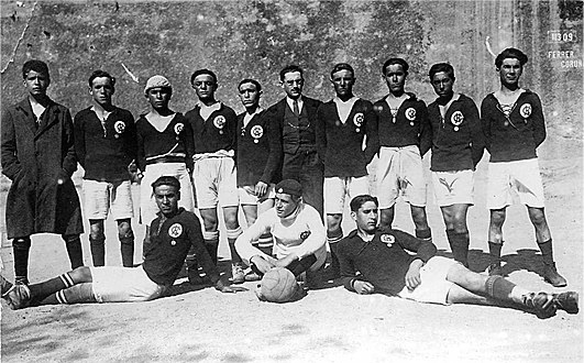 Equipo de fútbol Club Hércules (1921).