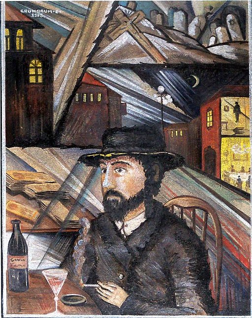 Ernő Grünbaum Selfportrait