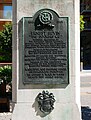 Bust of Ernest Bevin in Tooley Street, Bermondsey.