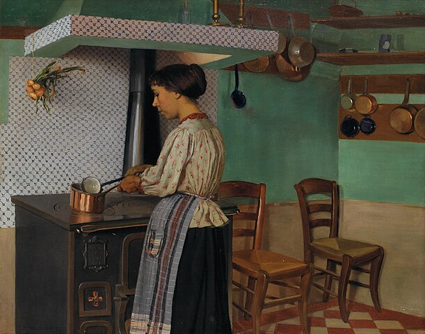 611px-Félix_Vallotton,_1892_-_La_Cuisinière.jpg (611×480)