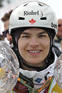 Mikaël Kingsbury Canadian freestyle skier
