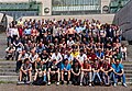 Gruppenfoto der Teilnehmer der FOSSGIS-Konferenz 2016 in Salzburg.