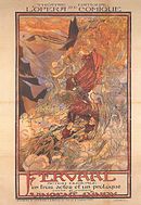 Poster voor opera Fervaal (Vincent d'Indy, 1897)