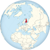 Finland on the globe (Europe centered).svg