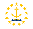 Vlajka amerického státu Rhode Island