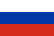 Один из вариантов российского военно-морского флага по эскизу Петра I 1699 года[6]