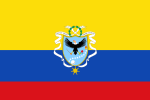 Flag of the Gran Colombia (1820-1821, version 3).svg