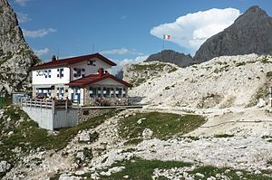 Die Fonda-Savio-Hütte