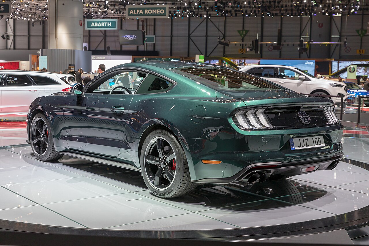 Image of Ford Mustang VI Bullit, GIMS 2018, Le Grand-Saconnex (1X7A1282)