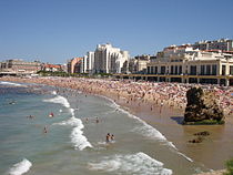 Biarritz - Grande plage et Casino