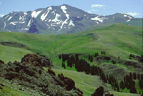 Francs Peak is the tallest peak in the Absaroka Range