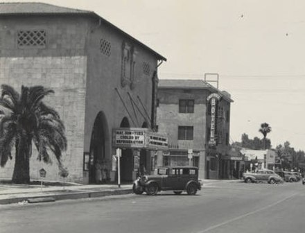 Downtown Needles, c. 1930s.