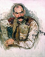 «Портрет художника Акселі Ґален-Калела», 1920, Атенеум, Гельсінки