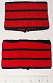 Galons vermells, divisa de musclera de caporal de les Forces Armades d'Espanya. Circa 1976.