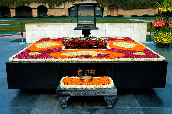 Memorial of Mahatma Gandhi at Raj Ghat