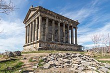 The Temple of Garni, the only standing Greco-Roman building in Armenia Garni Armenien msu-2018-3149.jpg