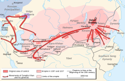 Mongolernas Invasion Av Centralasien