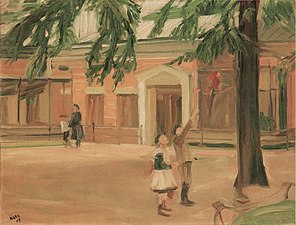 Parc zoologique à Hambourg (1907).