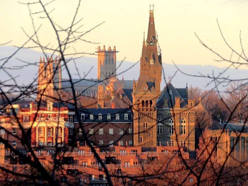 File:Georgetown University's Healy Hall from across the Potomac.jpg