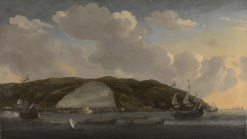 File:Gezicht op Algiers met de Ruyters schip 'De Liefde', 1662 Rijksmuseum SK-A-1396.jpeg