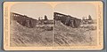 Gezicht op een brug over de Modderrivier, Zuid-Afrika Hurriedly repairing Modder River Bridge to pass a train with supplies into Kimberly (Feb. 21), S. Africa (titel op object), RP-F-F08957.jpg