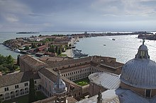 La Giudecca, vue de San Giorgio Maggiore.