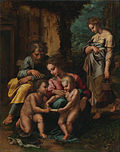 Thumbnail for File:Giulio Romano (Giulio Pippi) (Italian (Roman), before 1499 - 1546) - The Holy Family - Google Art Project.jpg