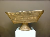 Coupe en terre cuite (culture de Golasecca), milieu du VIIe siècle av. J.-C.