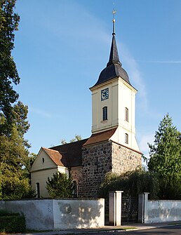 Chiesa del villaggio di Groß Kreutz