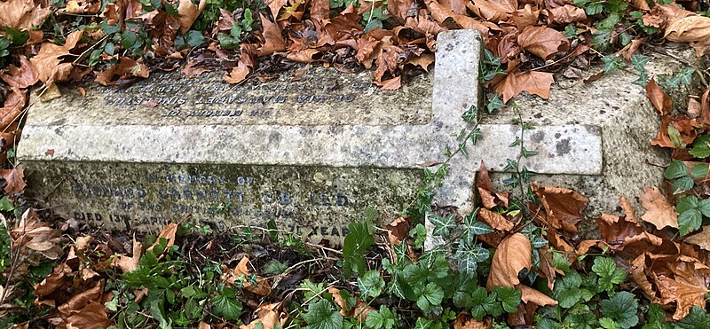 File:Grave of Richard Garnett (jnr) in Highgate Cemetery.jpg