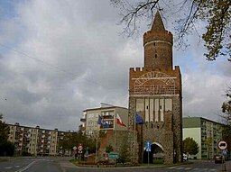 Stadsporten Brama Bańska i Gryfino.