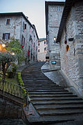 Stufen zum Palazzo dei Consoli