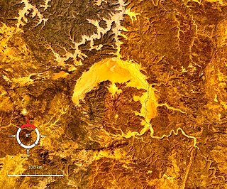 Gweni-Fada crater impact crater