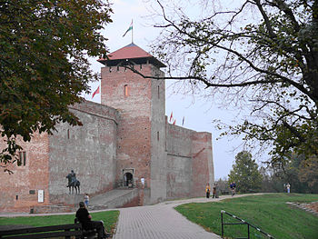Die Burg der Stadt.