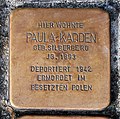 Hagen, Stolperstein Kadden Paula