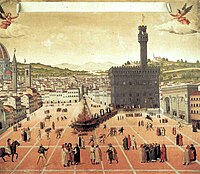 Savonarole condamné au bûcher, 1498