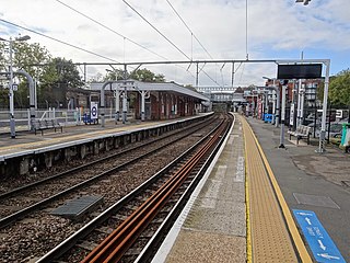 <span class="mw-page-title-main">Harold Wood railway station</span> National Rail station in London, England