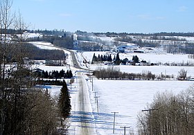 A 65-es út (Ontario) szakasz szemléltető képe