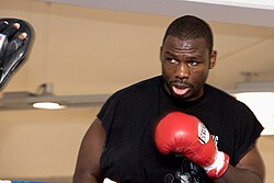 Rahman during training, 2008 Hasim Rahman.jpg